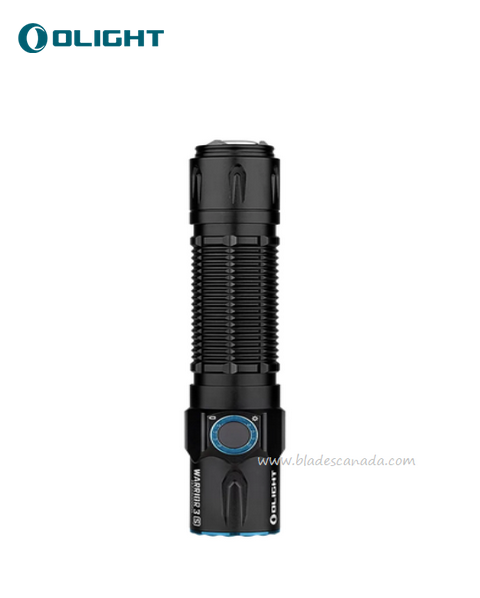 Olight Warrior 3S Tactical Flashlight, Black - 2300 Lumens