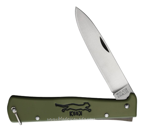 OTTER-Messer Small Mercator Copper Carbon Folding Knife - 10-601RG