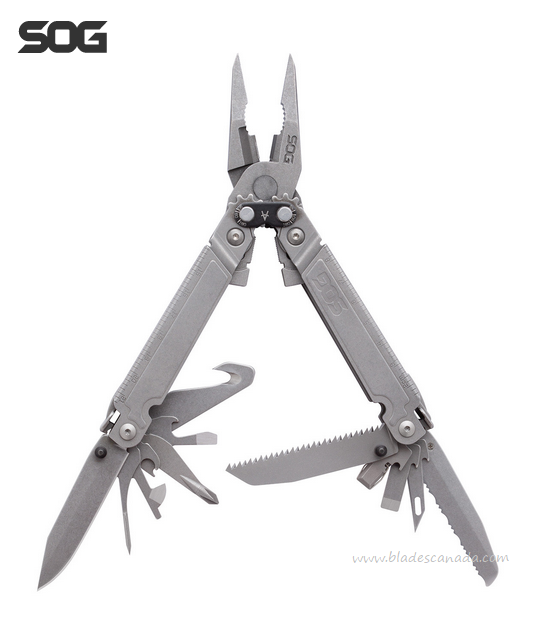 SOG PowerAccess Assist MT Multitool, 21 Tools, Steel, PA3001