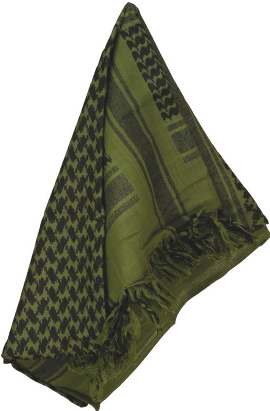 Camcon 61030 Shemagh - Olive & Black