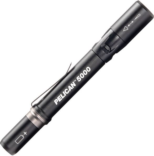 zPelican 5000 Pen Light Black, 202 Lumens High, AAA Batteris, PL5000