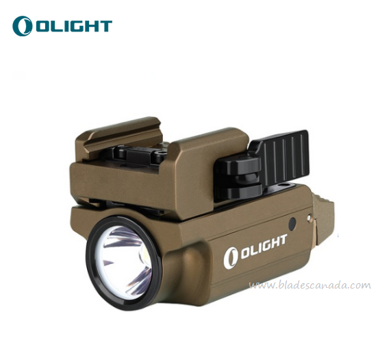 Olight PL-Mini 2 Weaponlight Desert Tan - 600 Lumens