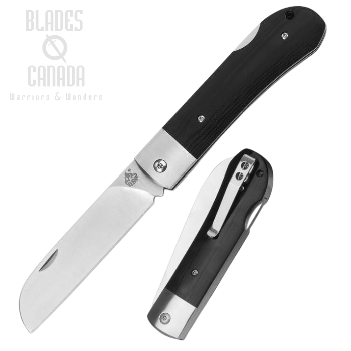 QSP Worker Folding Knife, N690, G10 Black, QS128-A QSP Worker Folding Knife, N690, G10 Black, QS128-A