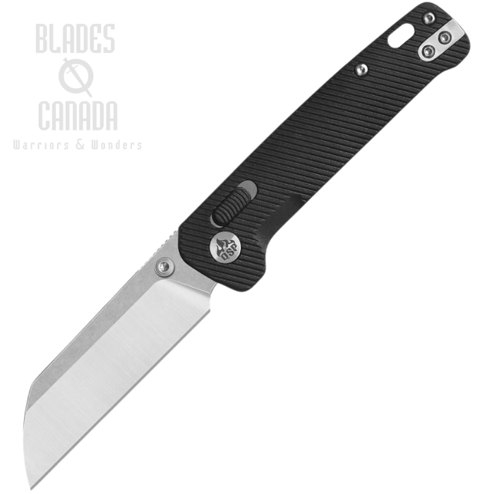 QSP Penguin Glyde Lock Folding Knife, 14C28N SW/Satin, FRN Black, QS130GL-A1