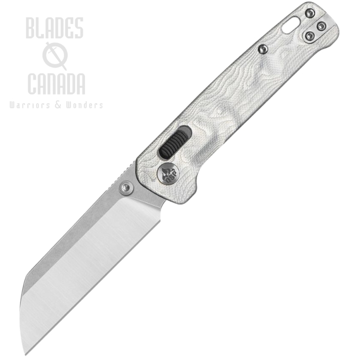 QSP Penguin Glyde Lock Folding Knife, 14C28N SW/Satin, G10 w/Aluminum Foil, QS130GL-G1