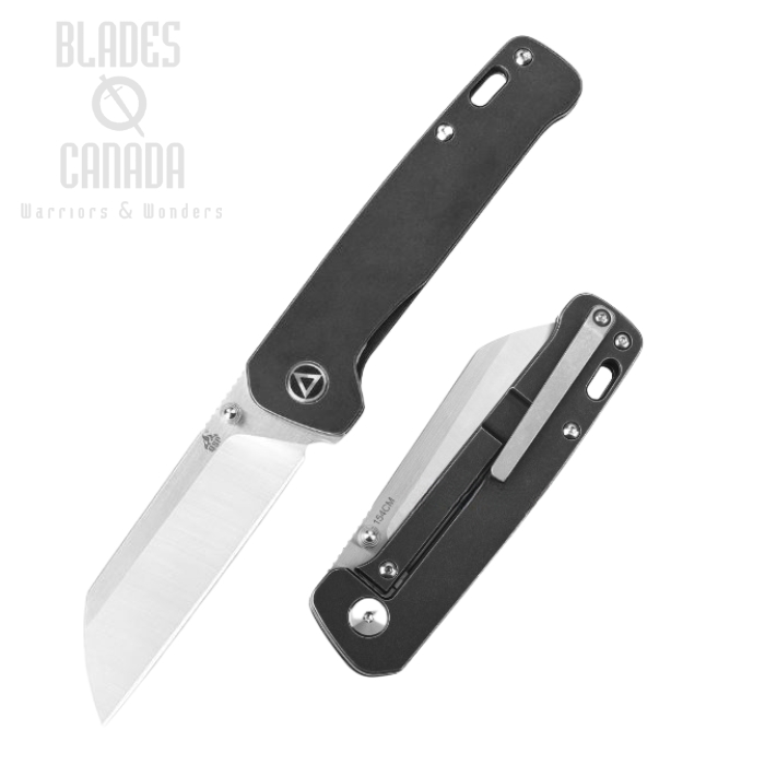 QSP Penguin Framelock Folding Knife, 154CM Steel, Titanium Handle, QS130-M