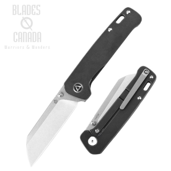 QSP Penguin Framelock Folding Knife, 154CM, Titanium, QS130-N