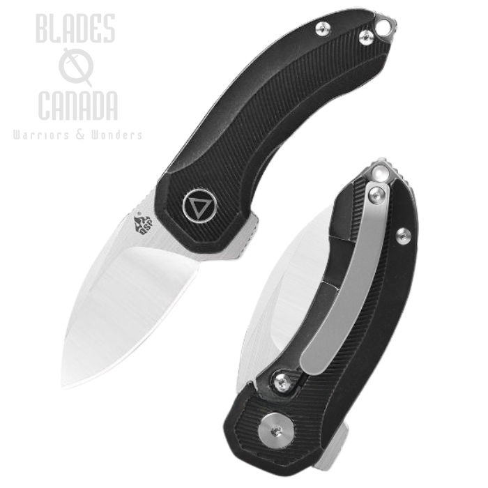 (image for) QSP Hamster Flipper Framelock Knife, S35VN, Titanium Handle, QS138-B