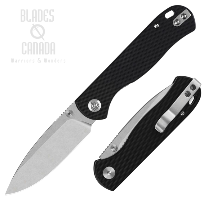QSP Ferret Folding Knife, Nitro-V Stonewash, G10 Black, QS170-A1 (image for) QSP Ferret Folding Knife, Nitro-V Stonewash, G10 Black, QS170-A1