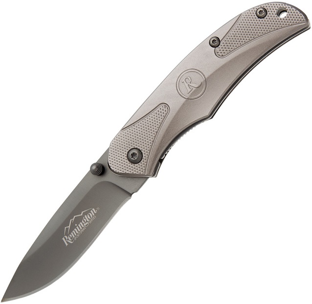 Remington Sportsman FAST Folding Knife, Assisted Opening, Aluminum Grey, R11509