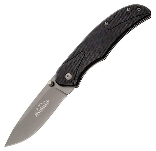 Remington Sportsman 830 Folding Knife, Assisted Opening, G10 Black, R11510 - Click Image to Close