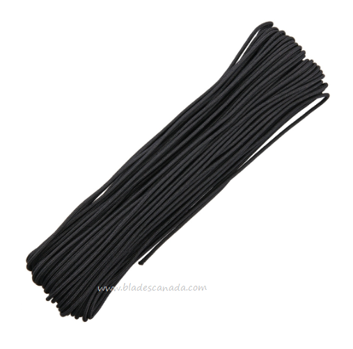 425 Paracord, 4-Strand 100Ft. - Black