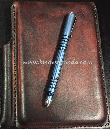 Hinderer Investigator Pen Titanium - Blue