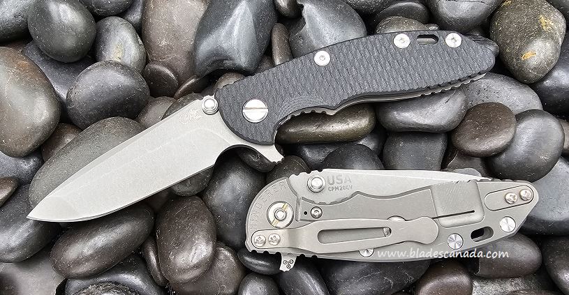 Hinderer XM-18 3.0 Spanto Tri-Way Working Finish - Black G10