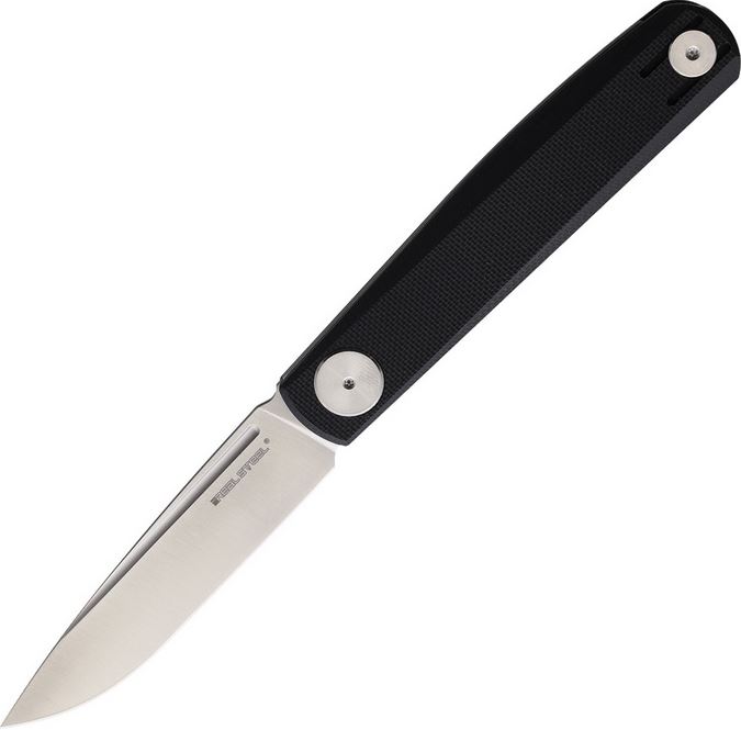 Real Steel GSlip Compact Slipjoint Folding Knife, VG10, G10 Black, 7868 - Click Image to Close