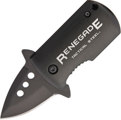 Renegade Tactical Fast Clip Linerlock Compact Folder, Assisted Opening, RT124