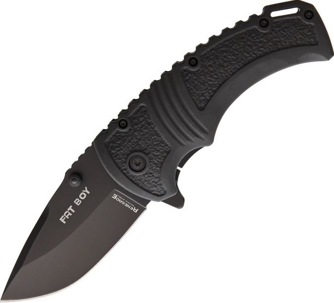Renegade Tactical Fat Boy Flipper Folding Knife, Assisted Opening