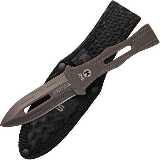 K25 Tactical Fixed Blade Knife, RK-32180 Stainles, Nylon Sheath, RUI32180