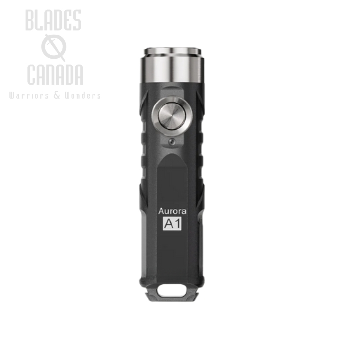 (image for) Rovyvon Aurora A1-G4 Keychain Flashlight, Black, High CRI, 420 Lumens