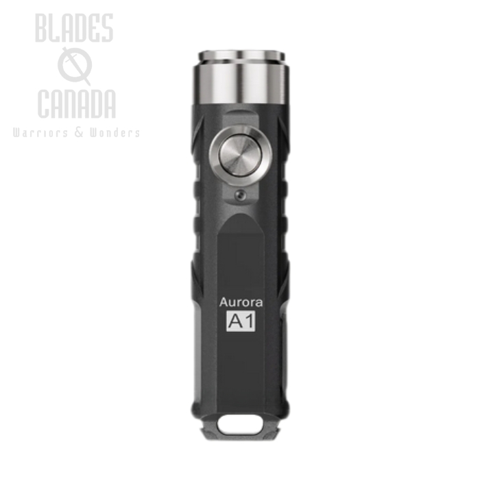 (image for) Rovyvon Aurora A1-G4 Keychain Flashlight, Black, 650 Lumens