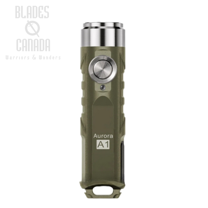 (image for) Rovyvon Aurora A1-G4 Keychain Flashlight, Green, High CRI, 420 Lumens