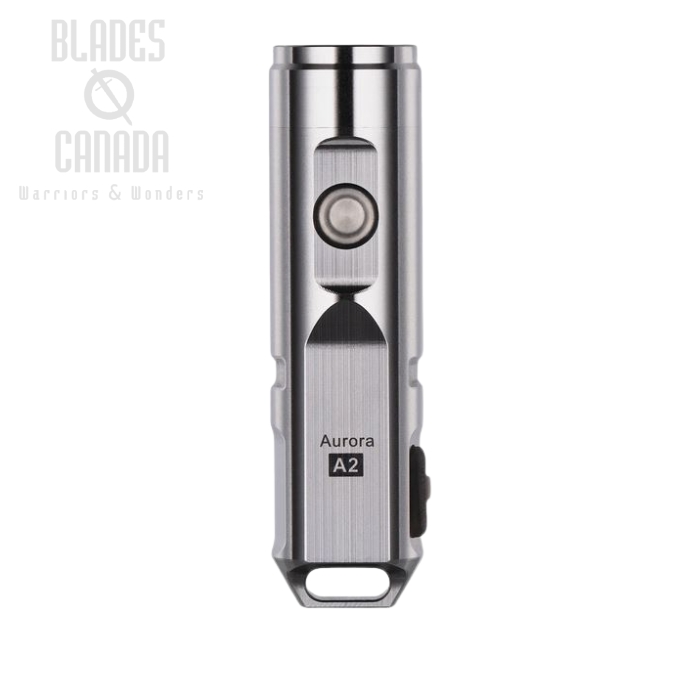(image for) RovyVon A2X Stainless Keychain Flashlight - 650 Lumens