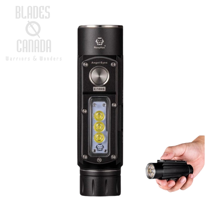(image for) RovyVon Angel Eyes E700S Multipurpose High Power Compact Flashlight - 2800 Lumens