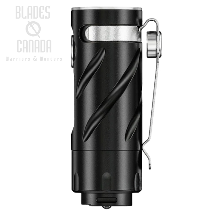 (image for) RovyVon S3 Black Rechargeable Compact Flashlight, Aluminum - 1200 Lumens