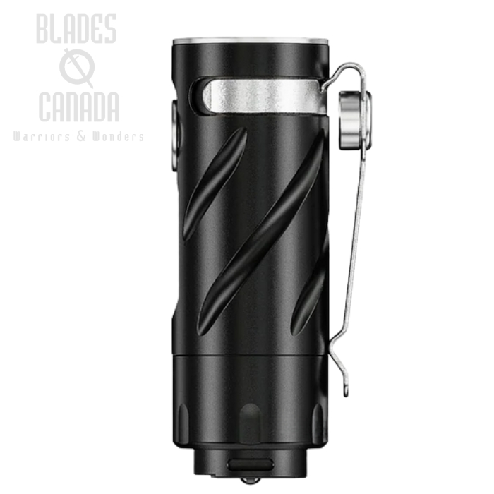 (image for) RovyVon S3 Black Rechargeable Compact Flashlight, Aluminum - 1800 Lumens
