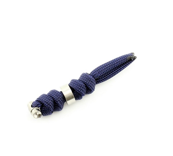 Chris Reeve Sebenza Small Lanyard, Midnight, Silver Bead