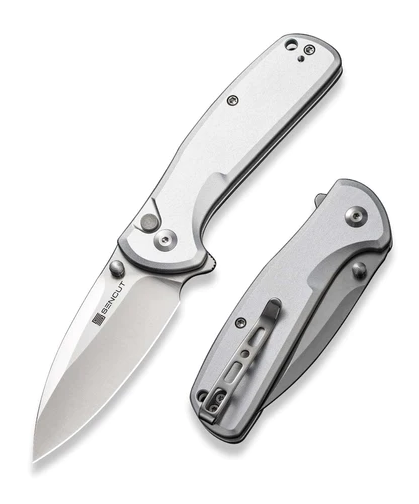 Sencut ArcBlast Flipper Button Lock Knife, Aluminum Handle, S22043B-2