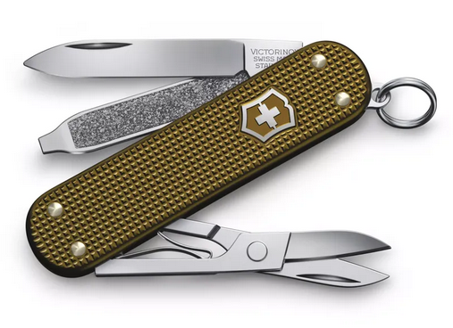 Victorinox Swiss Army Classic SD Multitool, Limited Edition 2024, Alox Terra Brown, 0.6221.L24