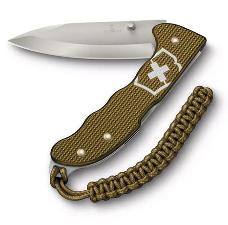 Victorinox Swiss Army Evoke Folding Knife, Limited Edition 2024, Alox Terra Brown, 0.9415.L24