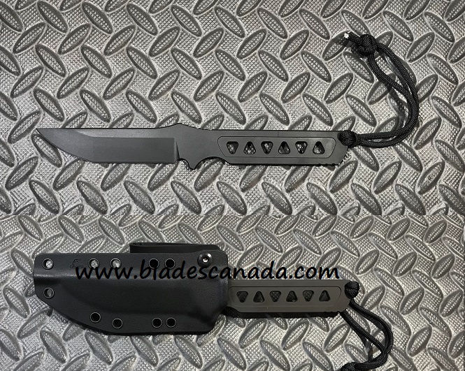 Spartan Blades Formido Fixed Blade Knife, S45VN Black, Kydex Sheath