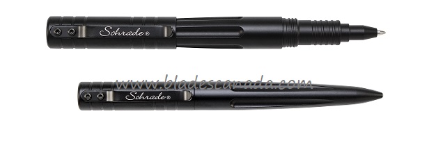 Schrade PENBK Tactical Aluminum Pen- Black - Click Image to Close