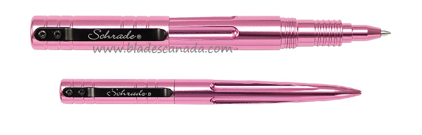 Schrade PENP Tactical Aluminum Pen- Pink - Click Image to Close