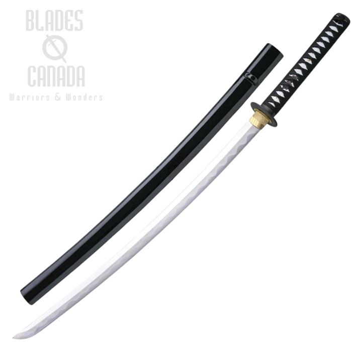 CAS Hanwei PSK Elite Katana, 1566 Steel, Cotton Black Handle Wrap, Wood Scabbard, SH6000K2 (image for) CAS Hanwei PSK Elite Katana, 1566 Steel, Cotton Black Handle Wrap, Wood Scabbard, SH6000K2