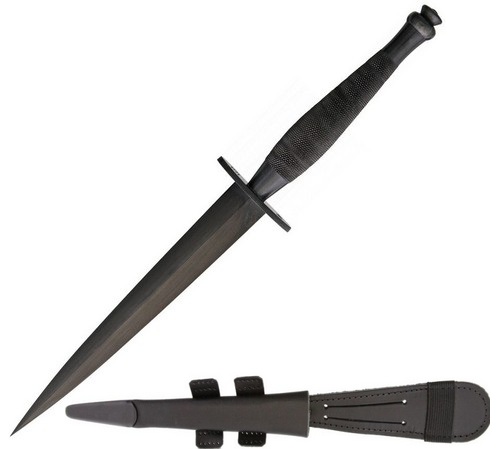 Sheffield Sykes Fairbairn Commando Dagger Fixed Blade Knife, SHE026