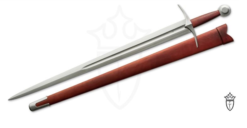 Kingston Arms Arming Sword Type XIV by Gus Trim, 9260 Steel, SM36050