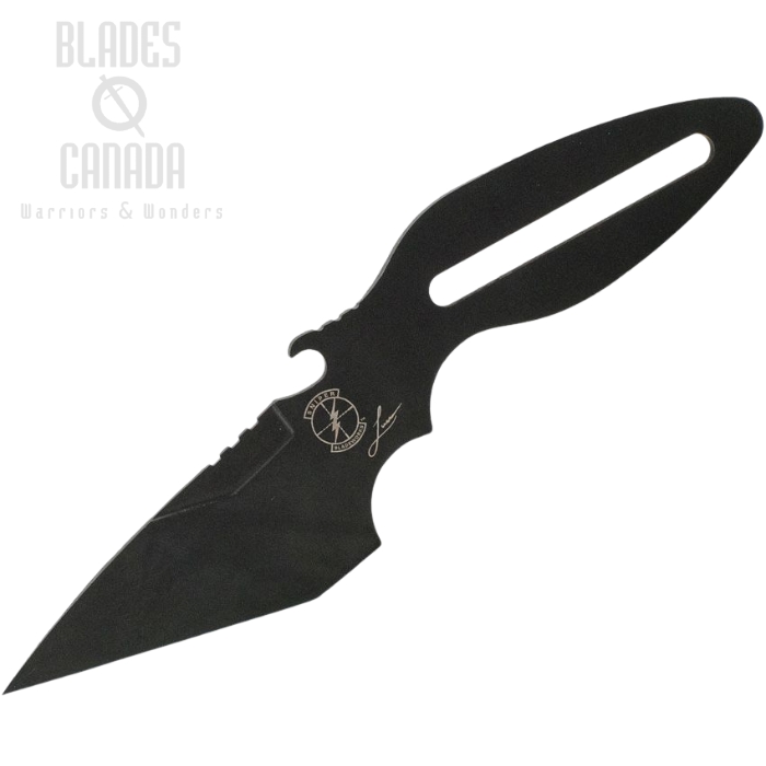 Sniper Bladeworks Dashi 2020 Reload Edition Fixed Blade Knife, 1095HC Black, Kydex Sheath, SBDASHI