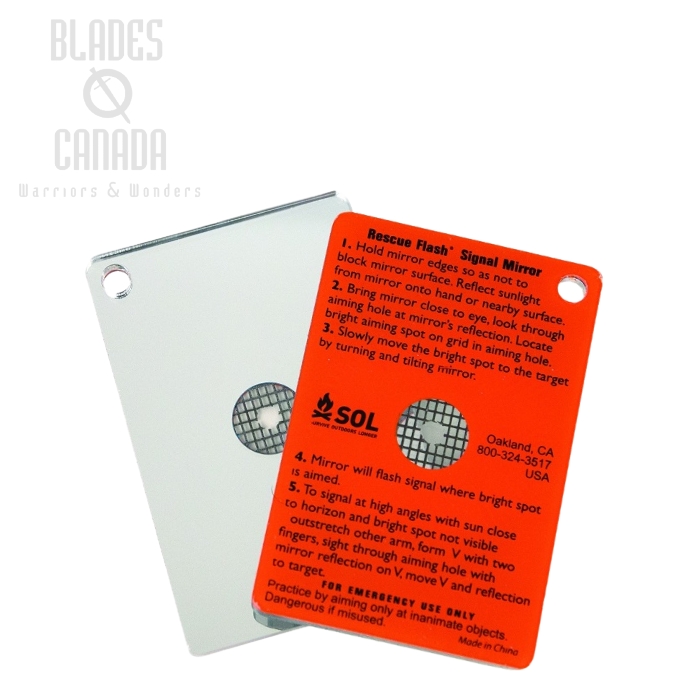 Survive Outdoors Longer SOL Rescue Flash Floating Mirror
