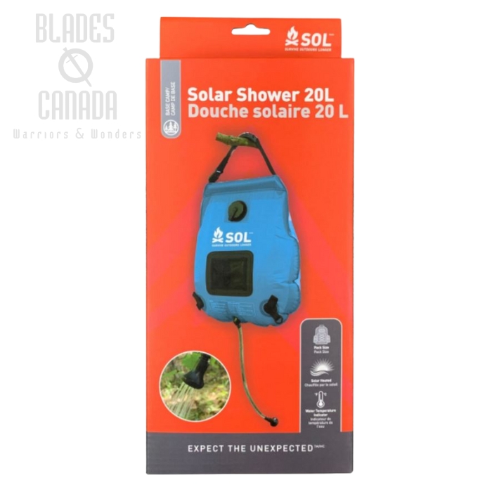 Survive Outdoors Longer SOL Packable Solar Shower
