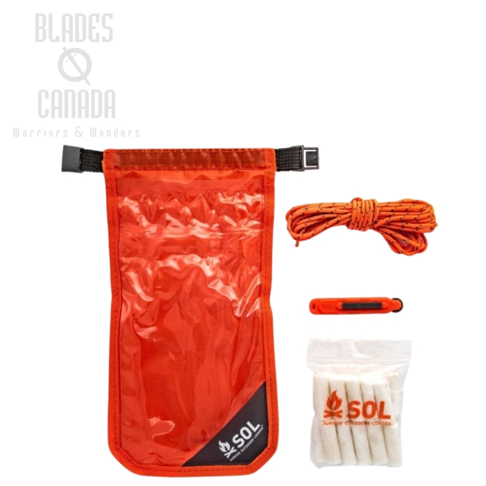 Survive Outdoors Longer SOL Fire Lite Kit in Dry Bag