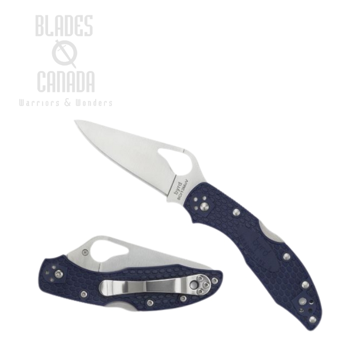 Byrd Meadowlark Folding Knife, FRN Blue, by Spyderco, BY04PBL2