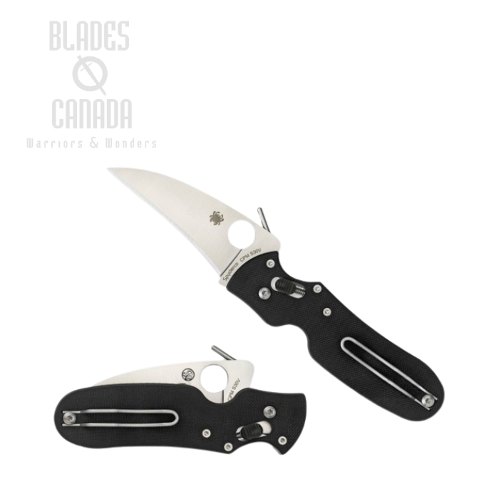 Spyderco P'Kal Folding Knife, CPM-S30V, G10 Black, C103GP