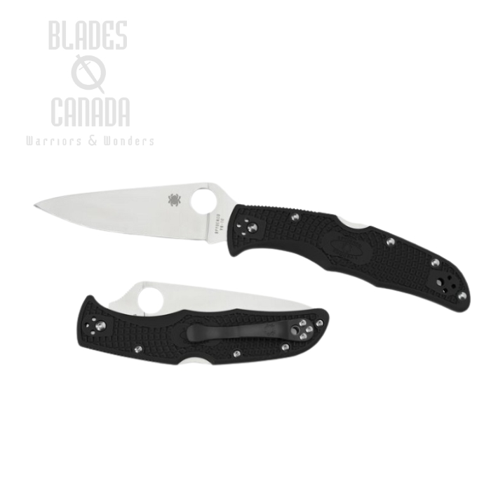 Spyderco Endura 4 Folding Knife, VG10, FRN Black, C10FPBK