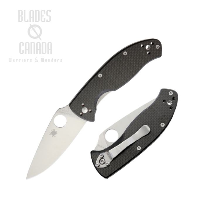 Spyderco Tenacious Folding Knife, Carbon Fiber, C122CFP