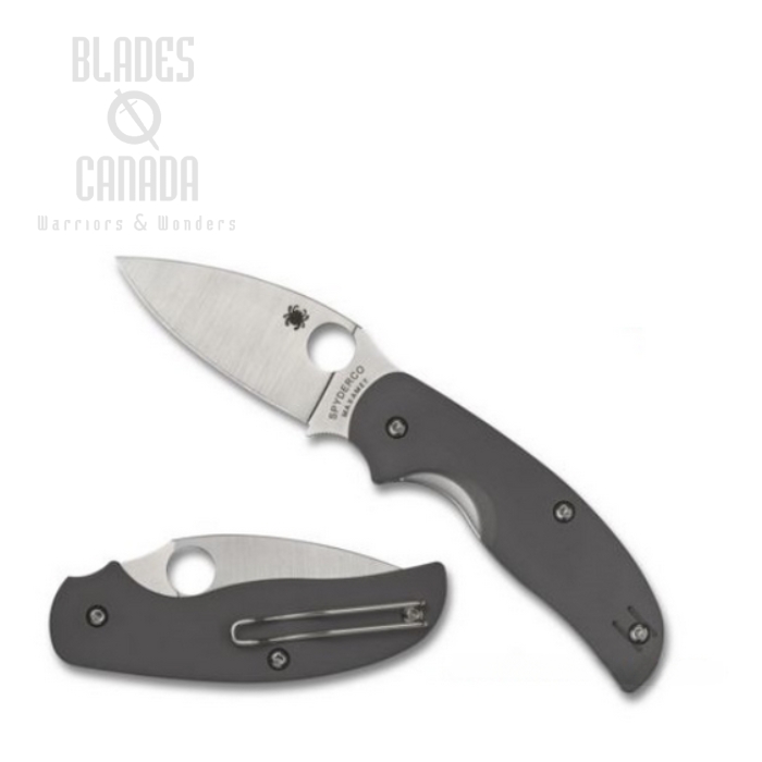 Spyderco Sage 1 Folding Knife, Maxamet Steel, G10 Cool Grey, C123GPGY