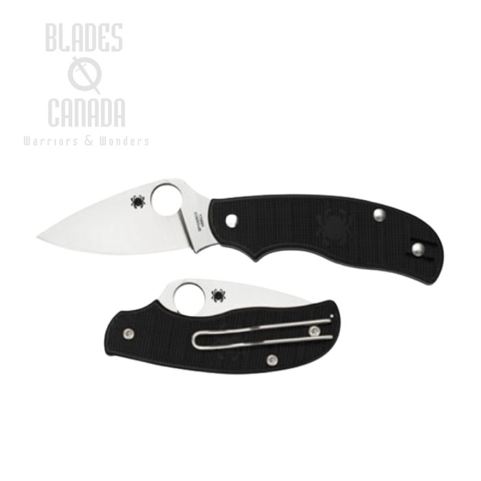Spyderco Urban Lightweight Slipit Folding Knife, N690Co, FRN Black, C127PBK