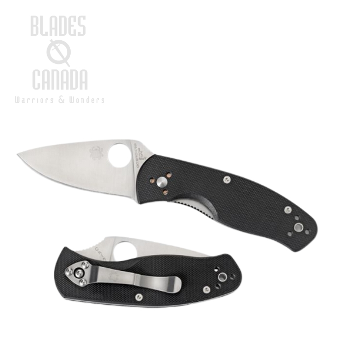 Spyderco Persistence Folding Knife, G10 Black, C136GP
